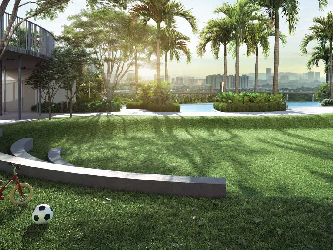 Pristine Lawn — Skyline Kuchai